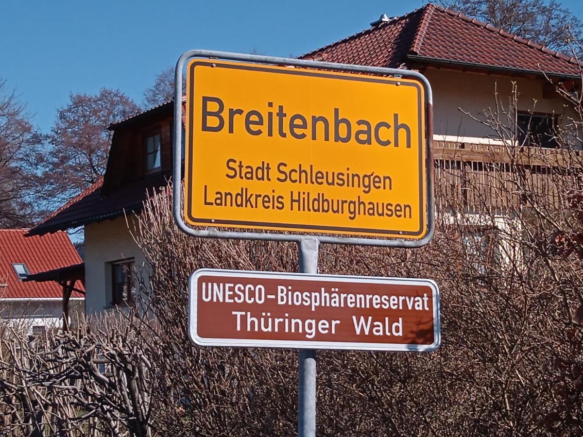Hotel & Restaurant Zum Adlersberg Schleusingen Dış mekan fotoğraf