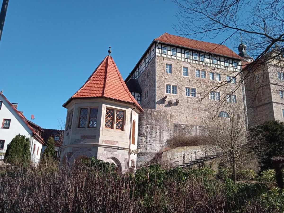 Hotel & Restaurant Zum Adlersberg Schleusingen Dış mekan fotoğraf